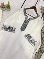 EMBROIDERED TOP SALWAAR WITH DUPATTA-MANSH-00011
