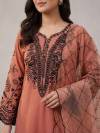 PREMIUM SEQUENCE EMBROIDERED TOP, PALAZZO & DUPATTA SET-MANSH-00010