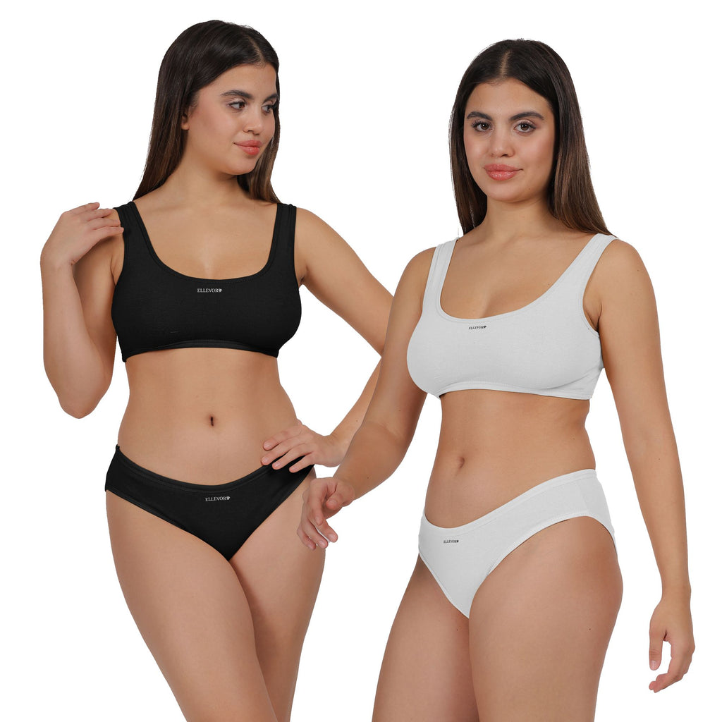 ZestFit AirBra & Panty Set-Pack of 2