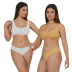 ZestFit AirBra & Panty Set-Pack of 2