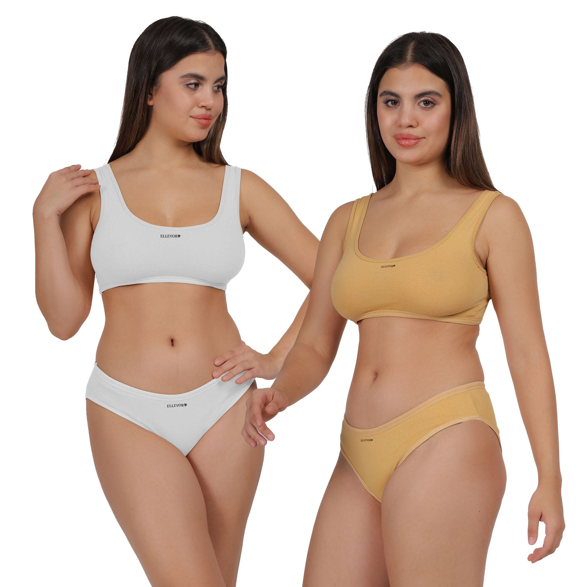 ZestFit AirBra & Panty Set-Pack of 2