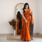 Linen Fancy Saree
