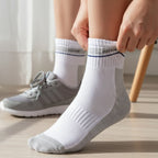 SoleVibe Ankle-Length Unisex Socks-Pack of 3
