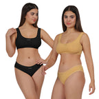 ZestFit AirBra & Panty Set-Pack of 2