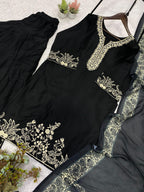 EMBROIDERED TOP SALWAAR WITH DUPATTA-MANSH-00011
