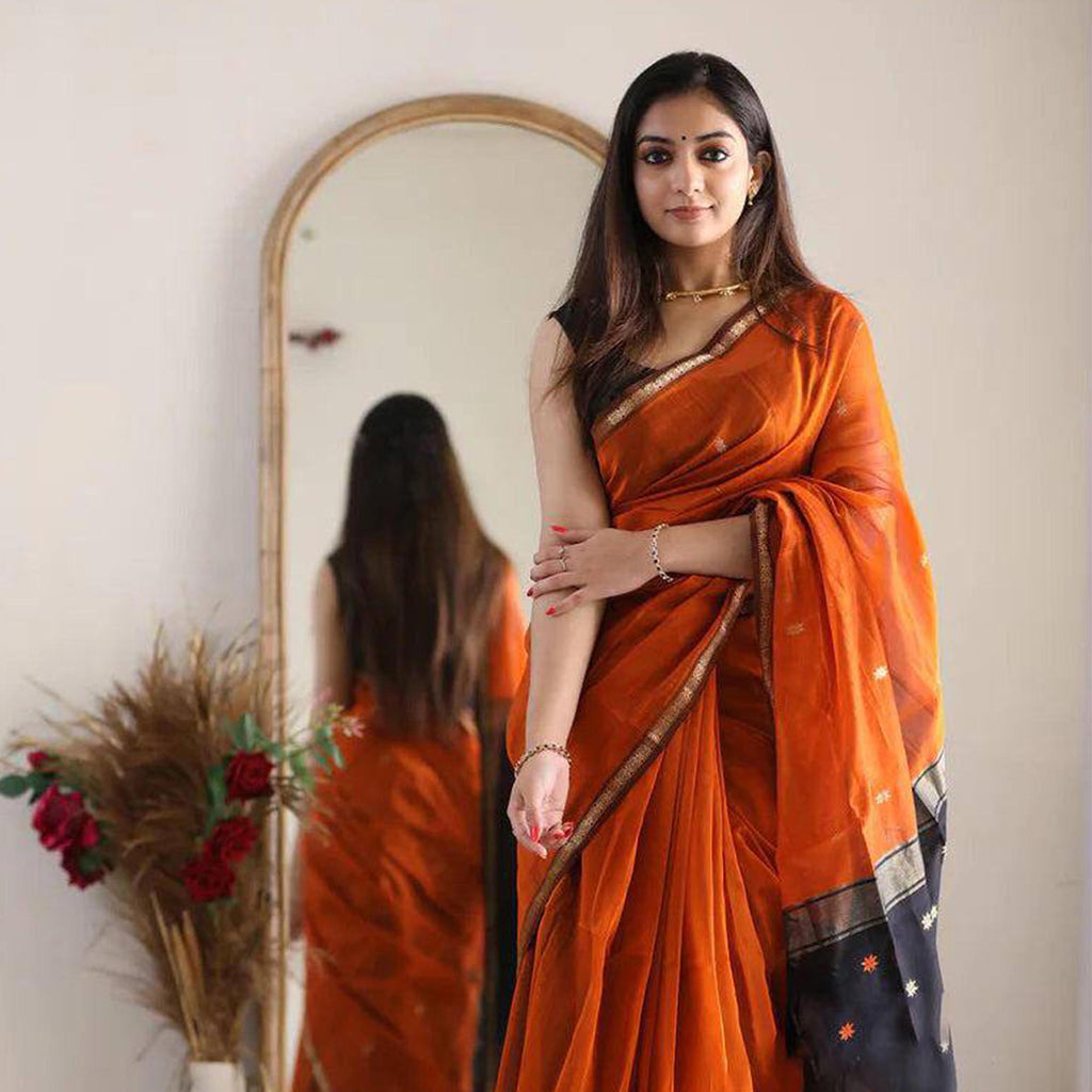 Linen Fancy Saree