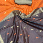 Linen Fancy Saree