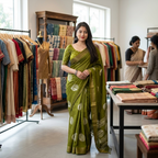 Soft Cotton Printed Saree
