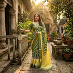 Soft Cotton Printed Saree