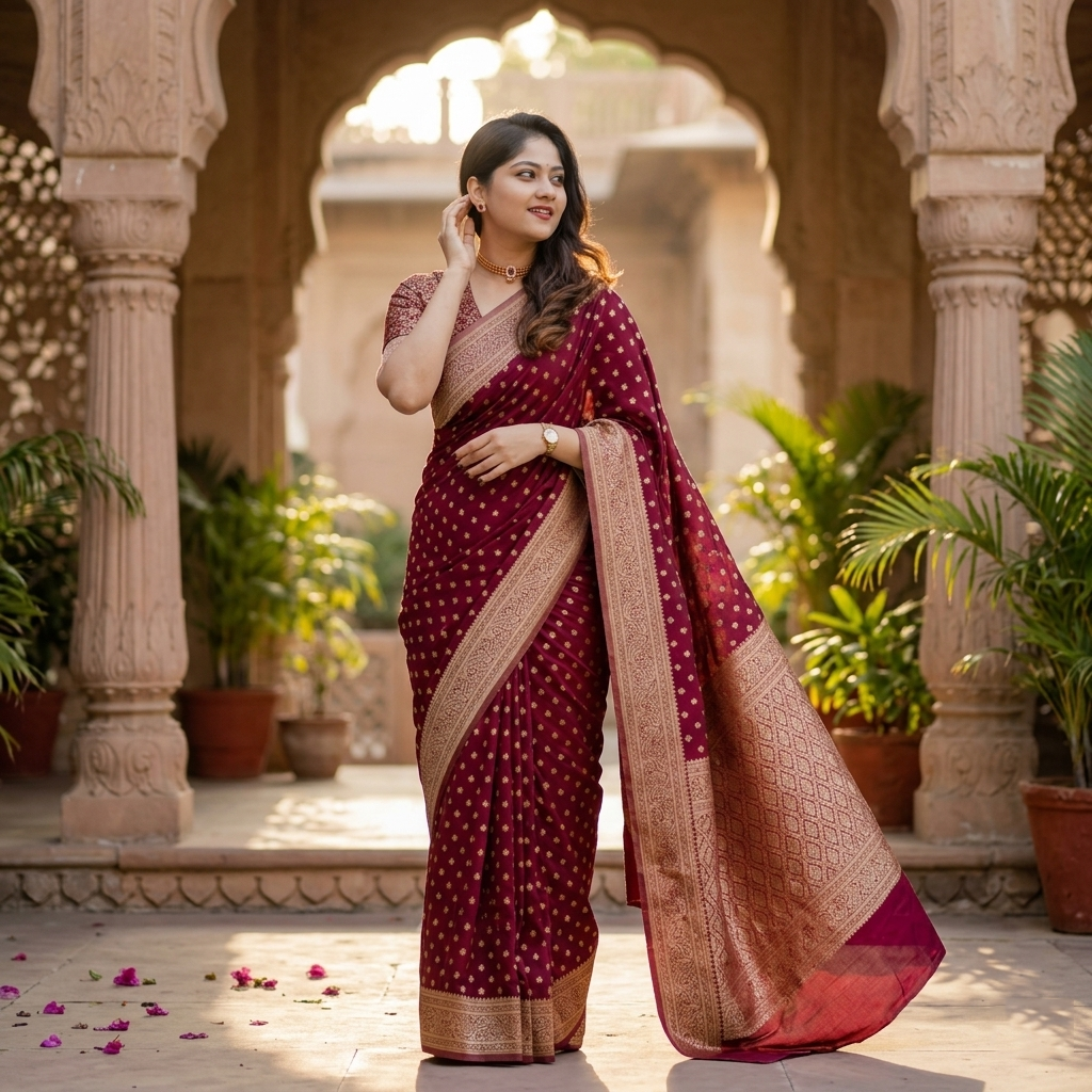Lichi Silk Sarees