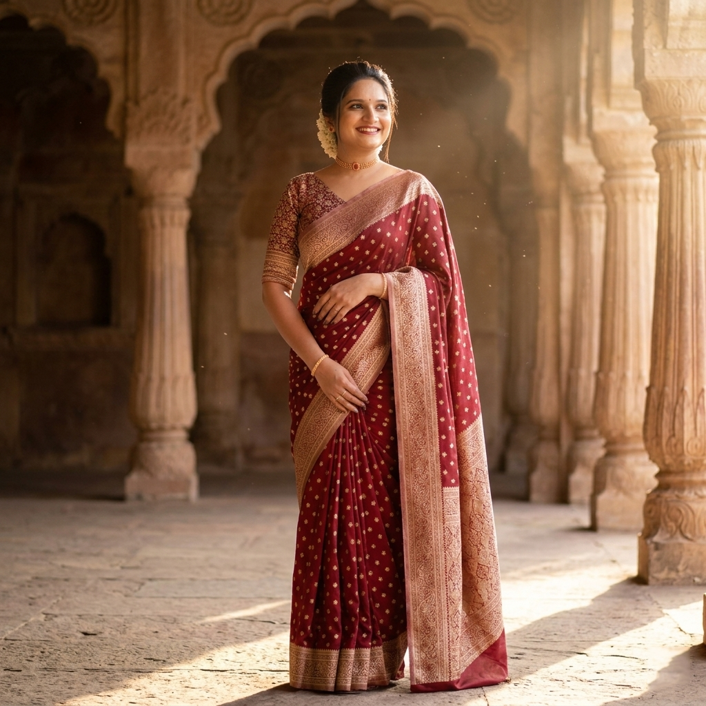 Lichi Silk Sarees