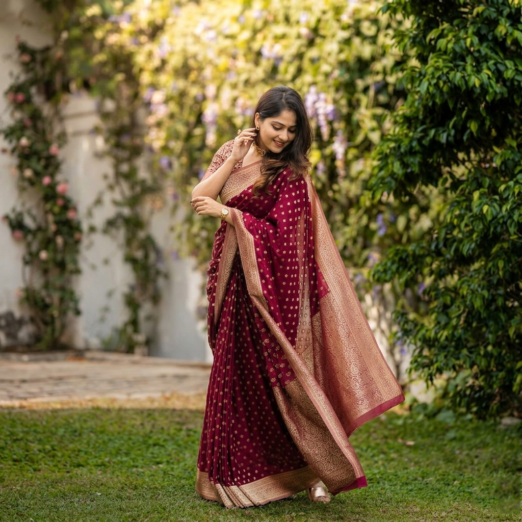 Lichi Silk Sarees