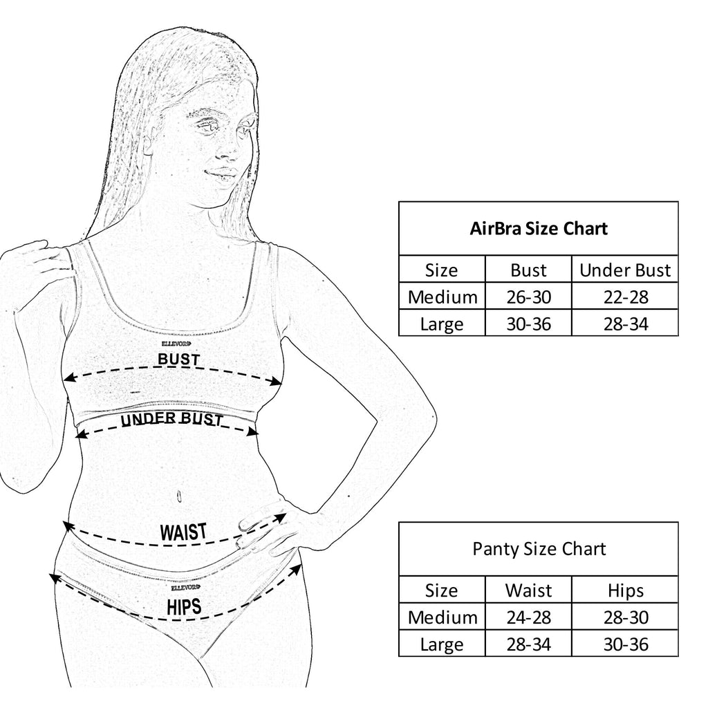 ZestFit AirBra & Panty Set
