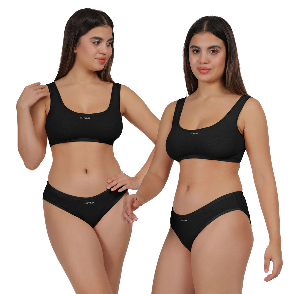ZestFit AirBra & Panty Set-Pack of 2
