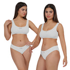 ZestFit AirBra & Panty Set-Pack of 2