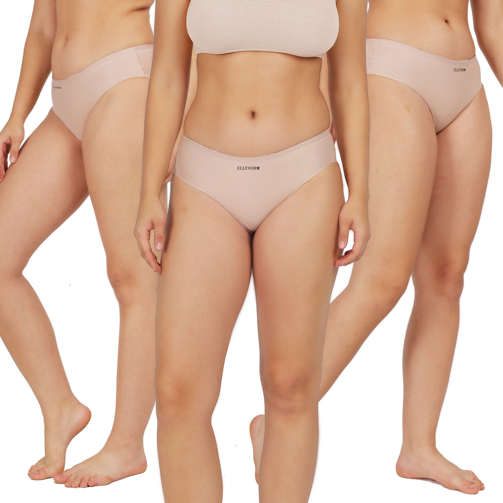 Seamly-Seamless Hipster Panty-Pack of 3