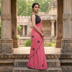 Star Georgette Soft Silk Saree