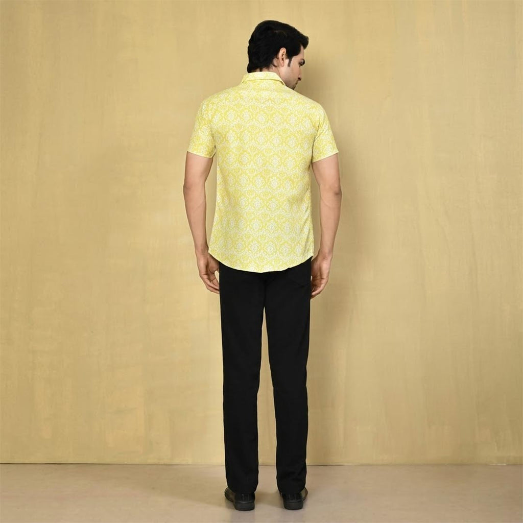 Cotton Casual Wear Mens Shirt-ELLE91726