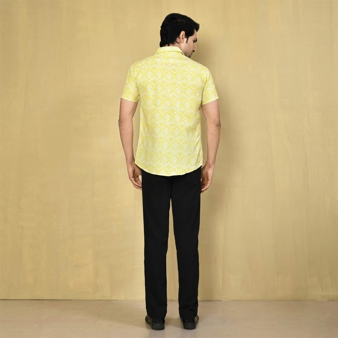 Cotton Casual Wear Mens Shirt-ELLE91726