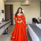 Georgette Anarkali Suit