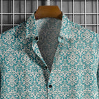 Cotton Casual Wear Mens Printed Shirts-ELLE91729