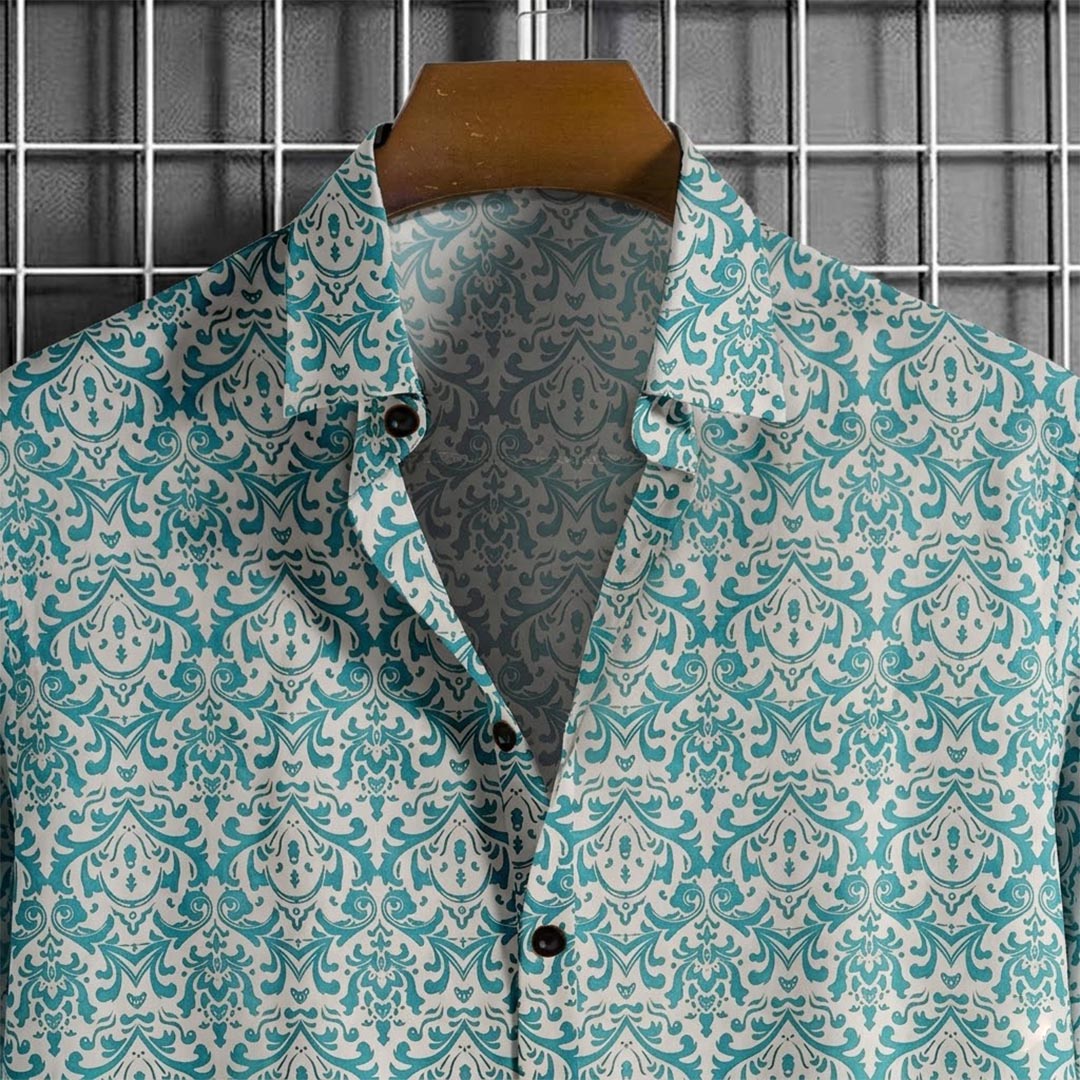 Cotton Casual Wear Mens Printed Shirts-ELLE91729