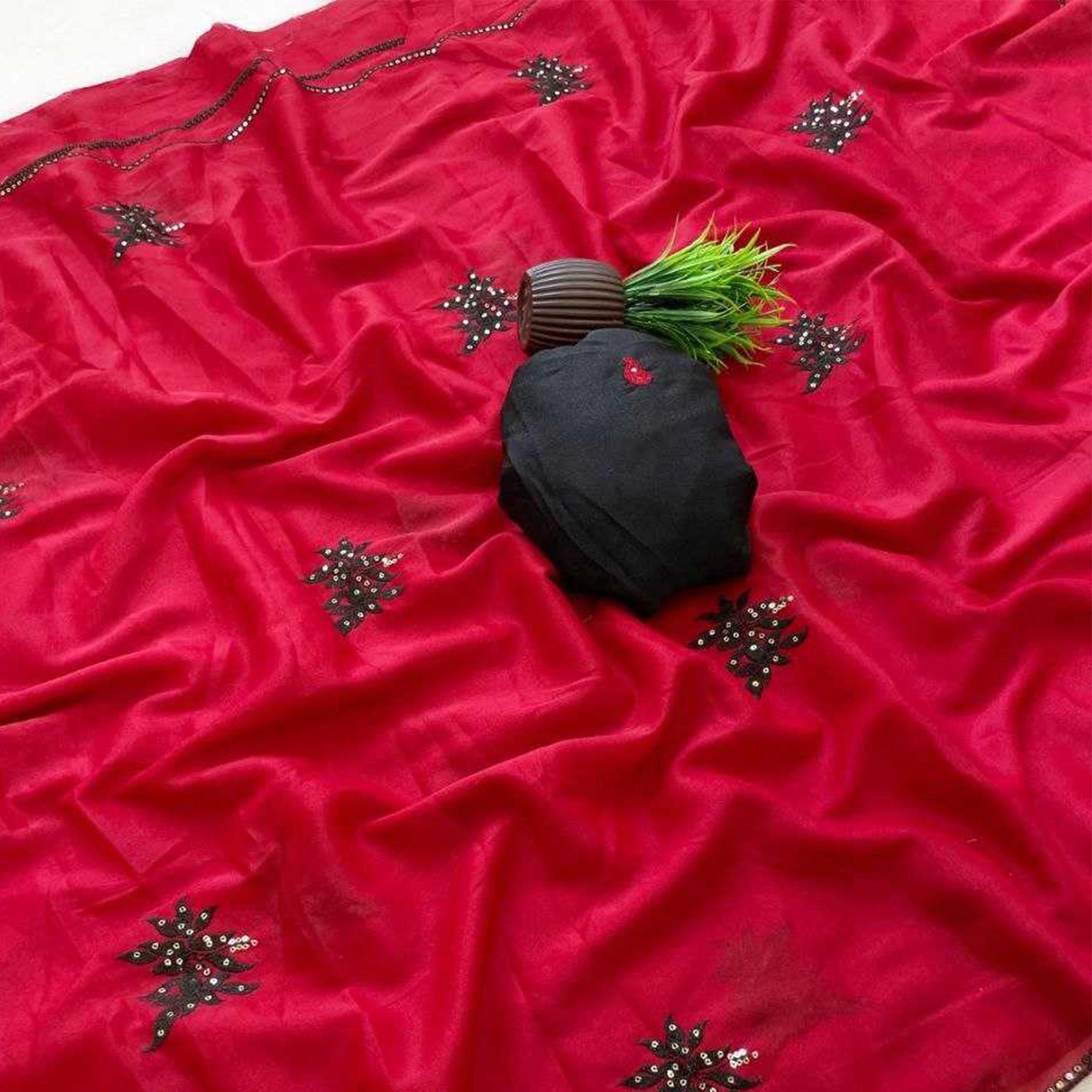 Star Georgette Soft Silk Saree