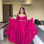 Georgette Anarkali Suit