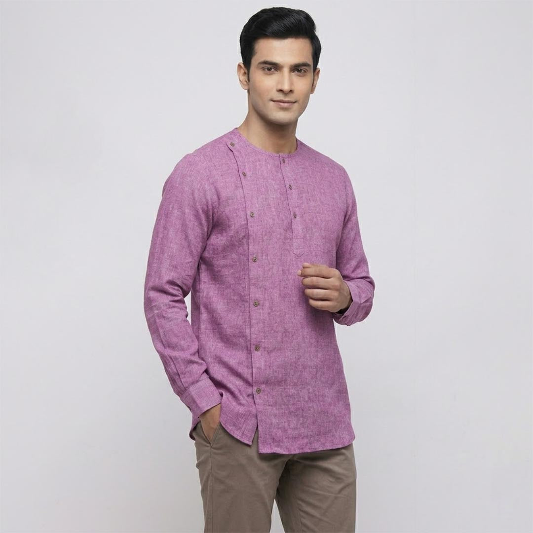 Cotton Mens Kurta-ELLE114173