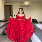 Georgette Anarkali Suit