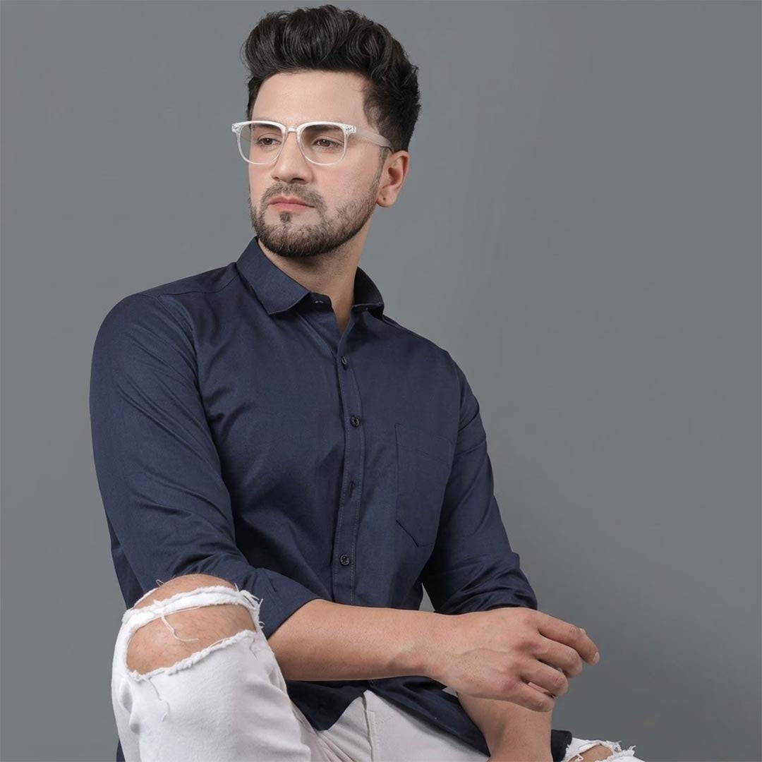 Cotton Mens Shirt-ELLE89148