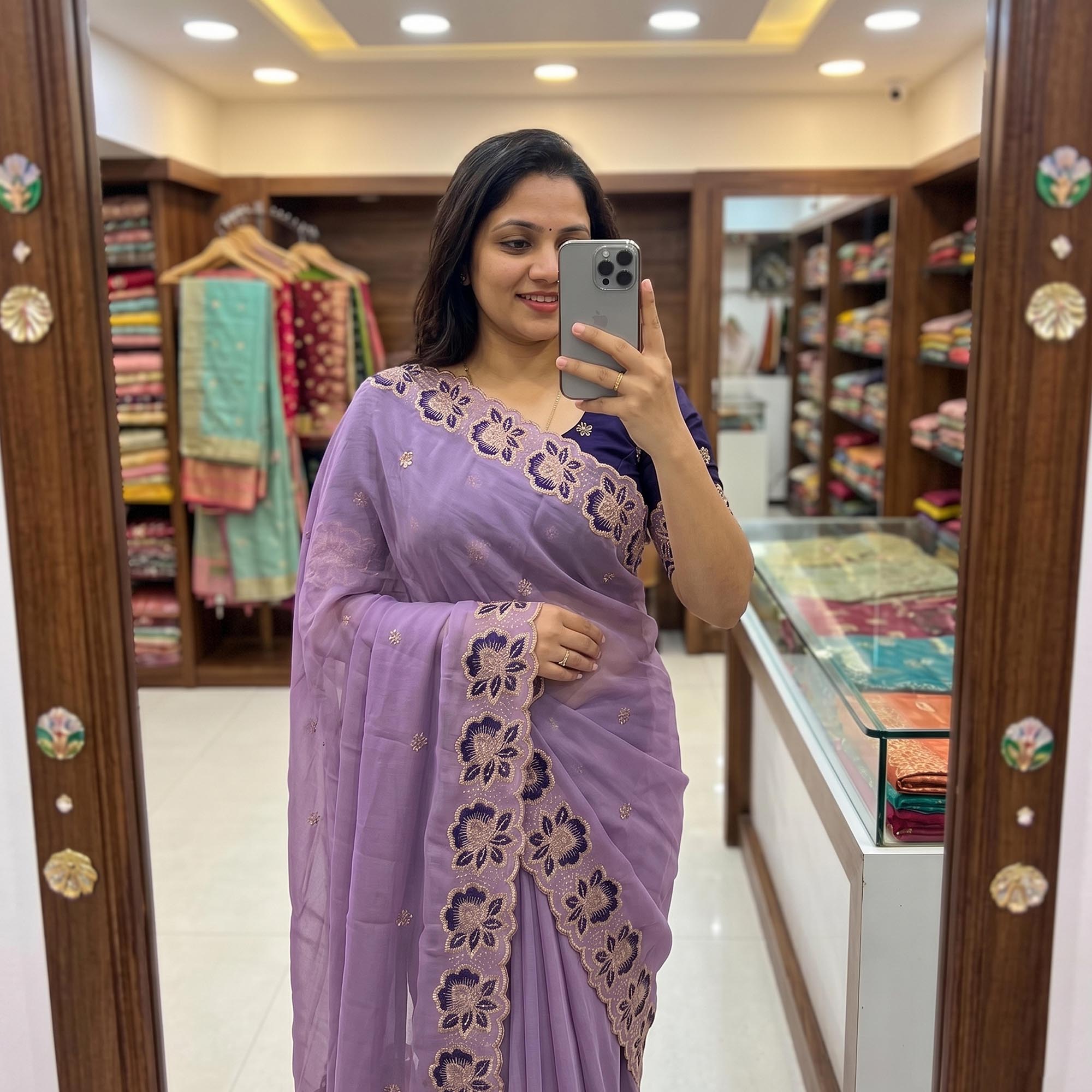 Georgette Festive Saree