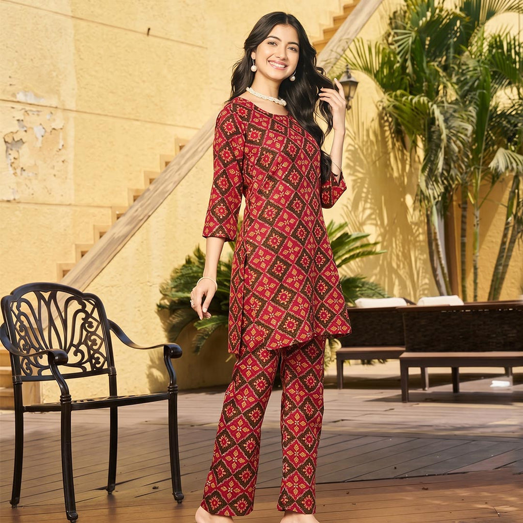 Cotton Co-ord Set