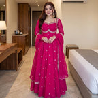 Georgette Anarkali Suit