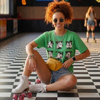 Cotton Oversized Crop Tops