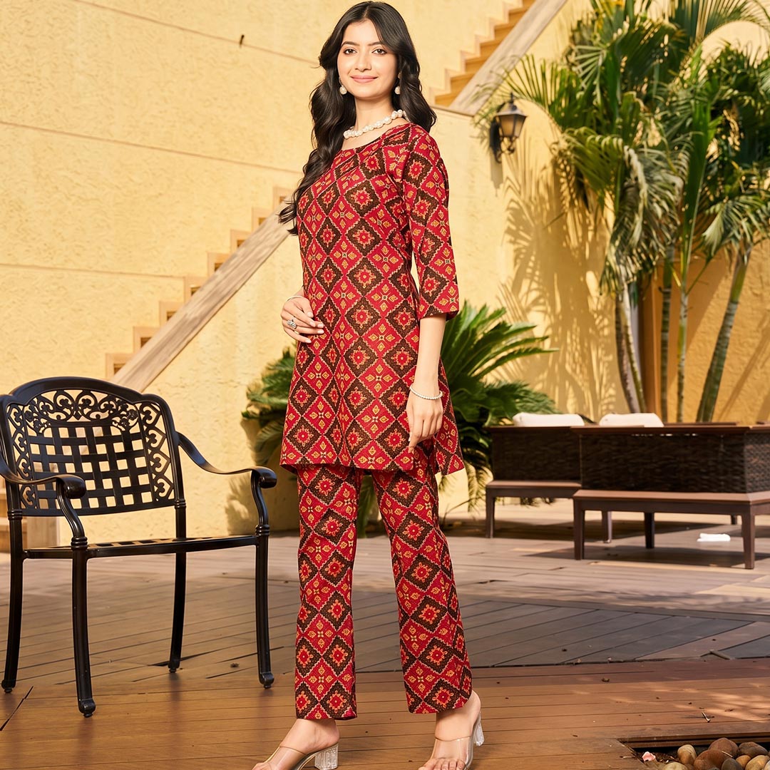 Cotton Co-ord Set