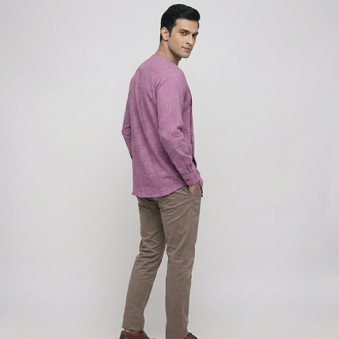 Cotton Mens Kurta-ELLE114173