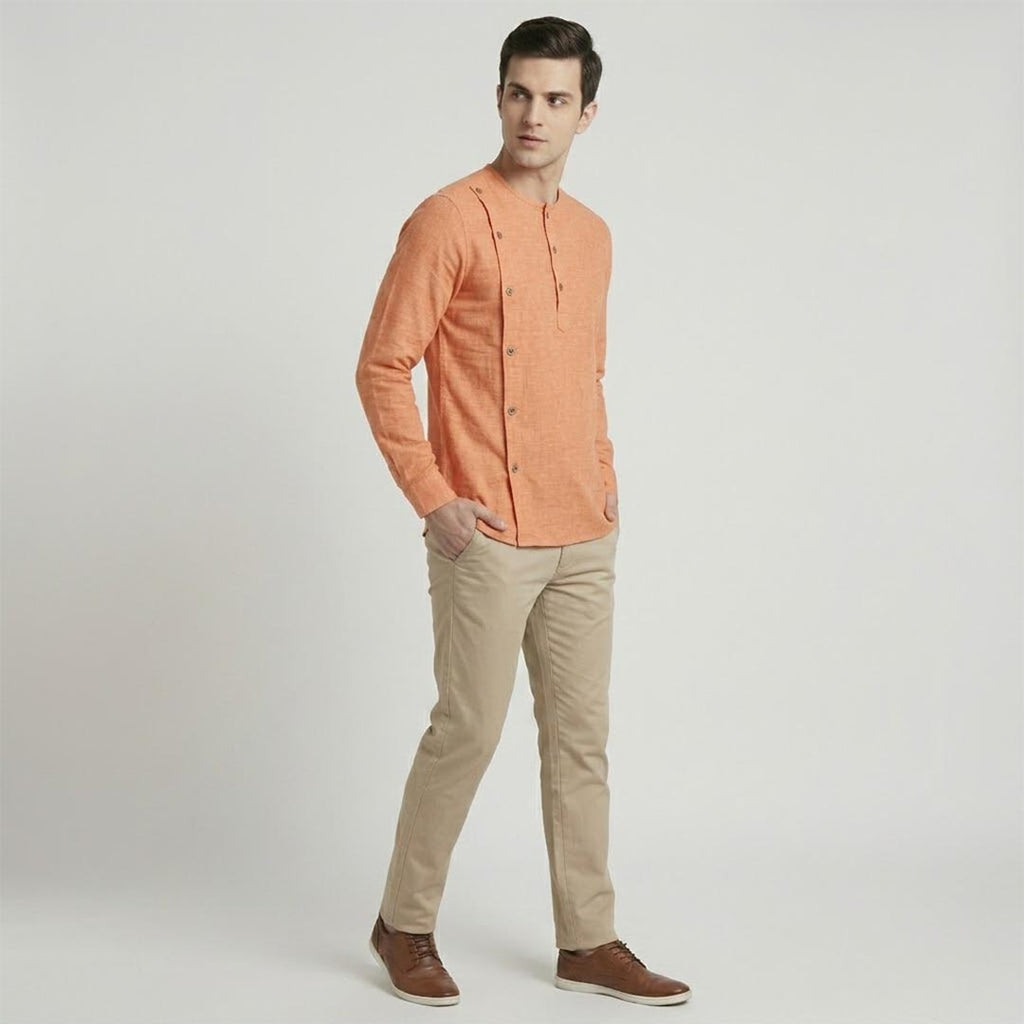 Cotton Mens Kurta-ELLE114173