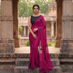 Star Georgette Soft Silk Saree