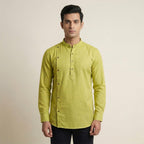 Cotton Mens Kurta-ELLE114173