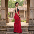 Star Georgette Soft Silk Saree