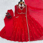 Georgette Anarkali Suit