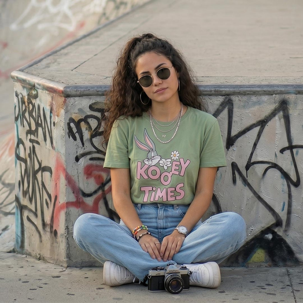 Cotton Oversized Crop Tops