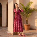 Georgette Ethnic Suit