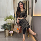 Pure Cotton Party wear suit