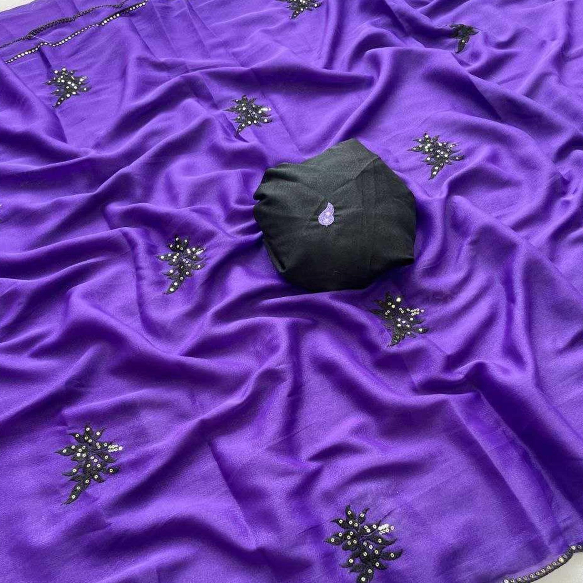 Star Georgette Soft Silk Saree