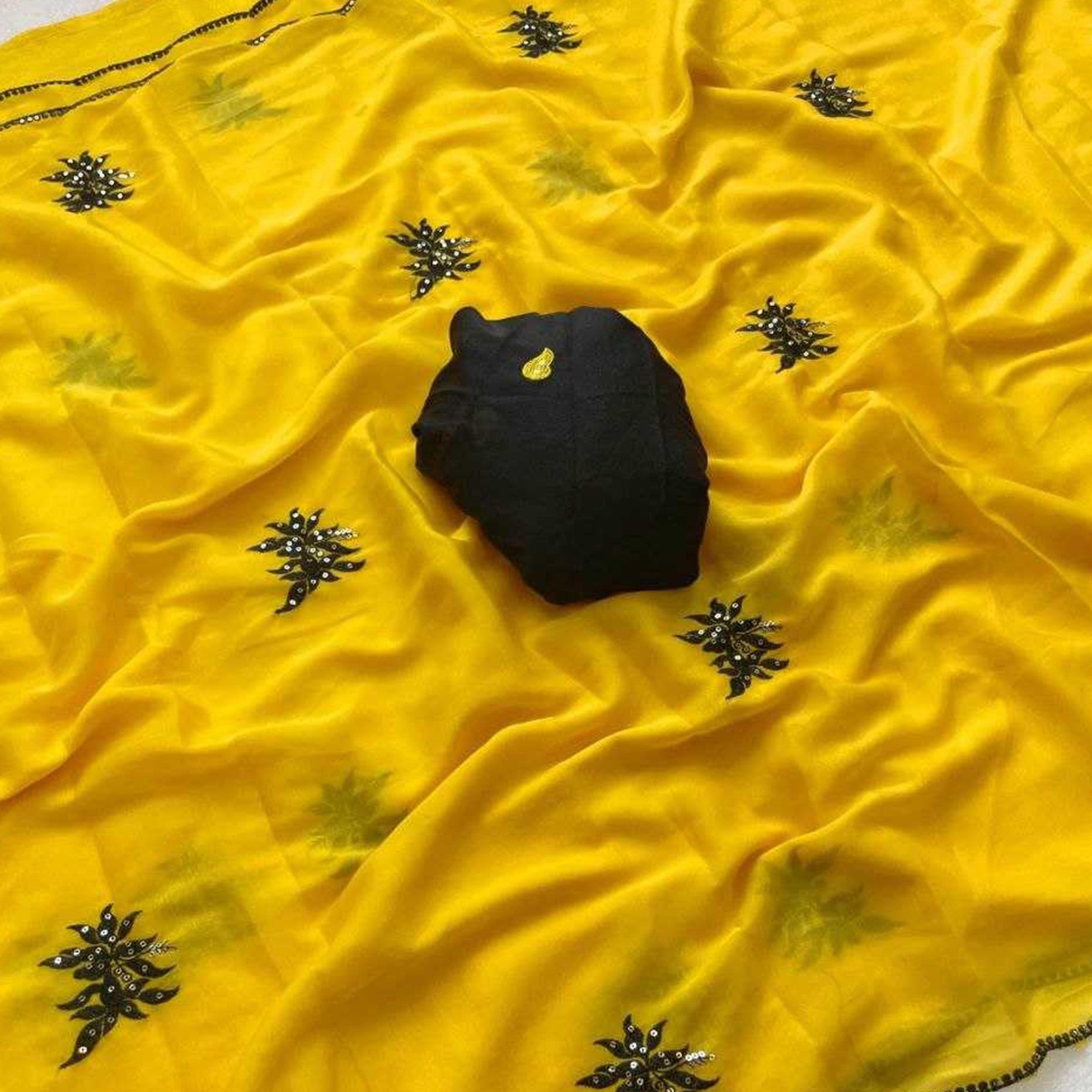 Star Georgette Soft Silk Saree