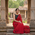 Star Georgette Soft Silk Saree
