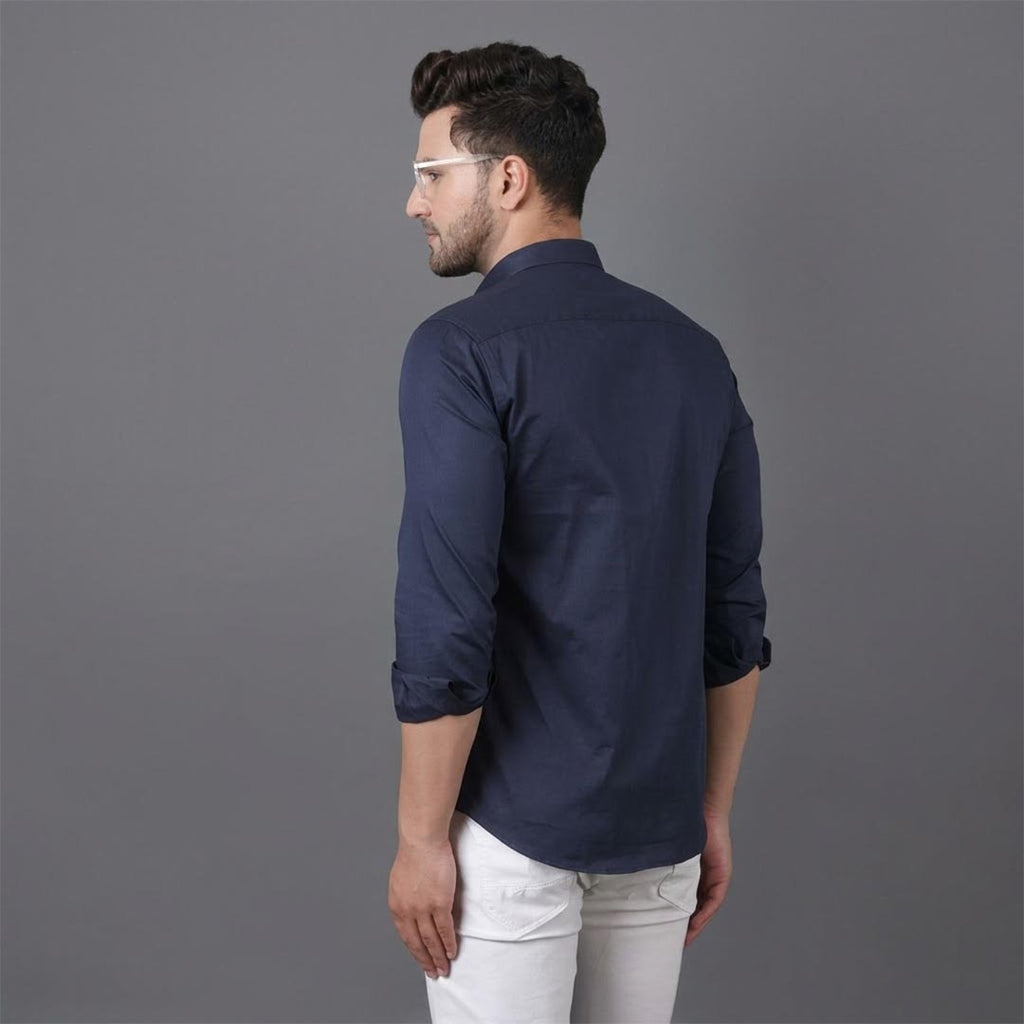 Cotton Mens Shirt-ELLE89148