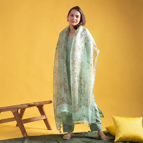 Chanderi Party Wear Suit